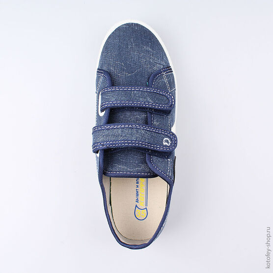 731062-11 Кеды для мальчики светло-синий фото №4