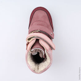 352204-52 Сапожки для девочки розовый фото №4