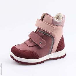 352204-52 Сапожки для девочки розовый