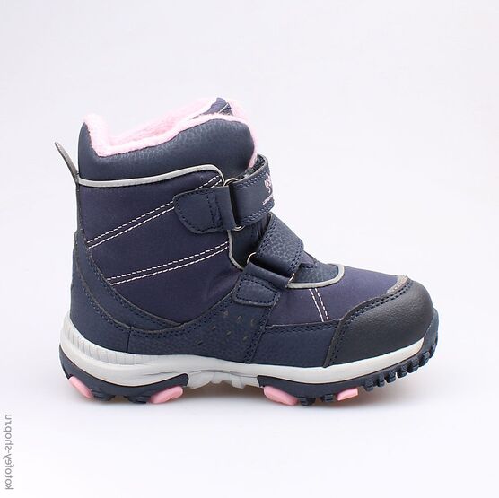 454973-41 Мембранные ботинки для девочки син-роз фото №2