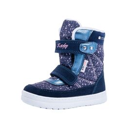 454972-41 Мембранные ботинки для девочки син-роз