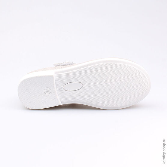 332093-21 Туфли для девочки серебристый фото №3