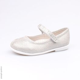 332093-21 Туфли для девочки серебристый
