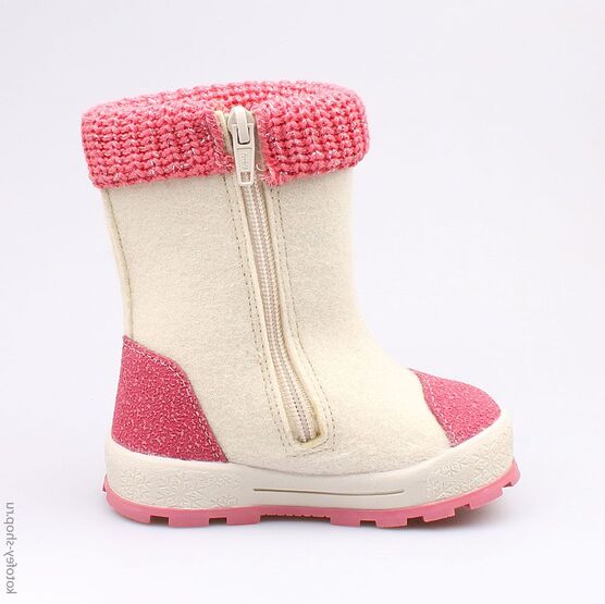 267055-42 Валенки для девочки белый фото №2