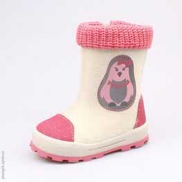 267055-42 Валенки для девочки белый