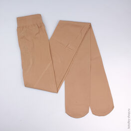 07831061-30 Колготки тонкие эластичные, бежевые для девочки бежевый