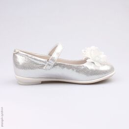 331061-21 Туфли для девочки серебристый фото №2