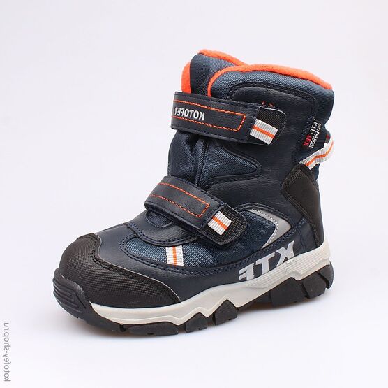 454971-42 Мембранные ботинки для мальчики син-ора