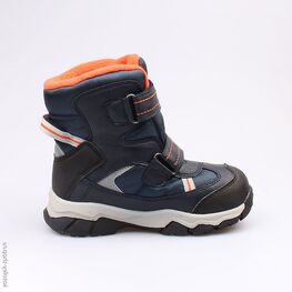 454971-42 Мембранные ботинки для мальчики син-ора фото №2