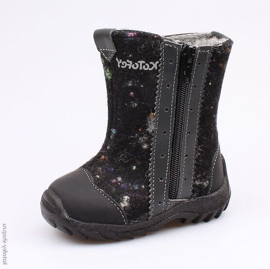 167017-48 Валенки для мальчики черный