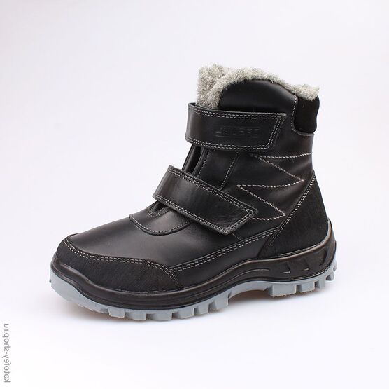 752095-42 Сапожки для мальчики черный