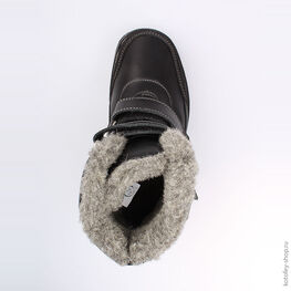 752095-42 Сапожки для мальчики черный фото №4