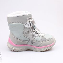 454980-41 Мембранные ботинки для девочки срб-роз фото №2