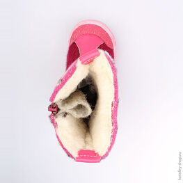 267009-40 Валенки для девочки роз-бор фото №4