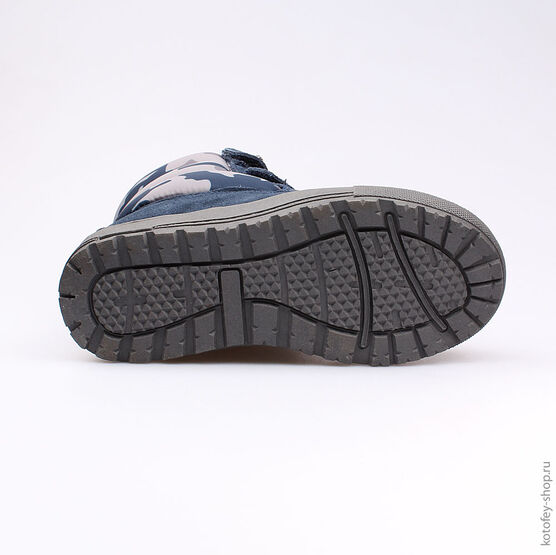 554031-41 Сапожки для мальчики светло-синий фото №3