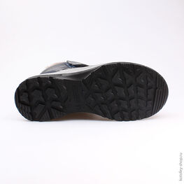 752097-51 Зимние ботинки на липучках для мальчики синий фото №3