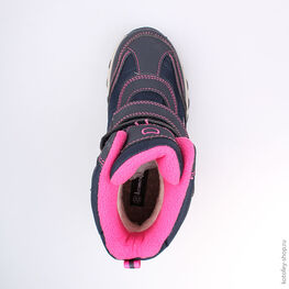 654942-43 Мембранные ботинки для девочки син-фук фото №4