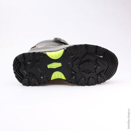 654951-42 Мембранные ботинки для мальчики сер-жел фото №3