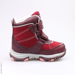 454973-42 Мембранные ботинки для девочки бордовый фото №2