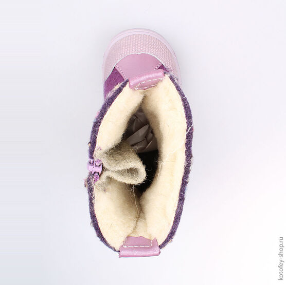 267056-41 Валенки для девочки сир-фио фото №4