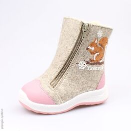 167040-42 Валенки для девочки серый