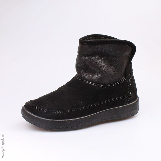 762043-42 Сапожки для девочки черный