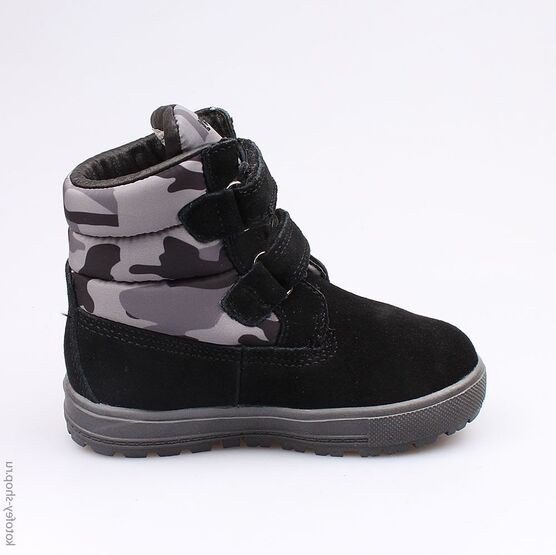 354022-42 Сапожки для мальчики черный фото №2