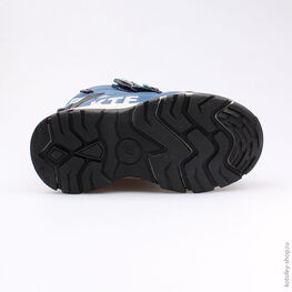 454971-41 Мембранные ботинки для мальчики син-гол фото №3