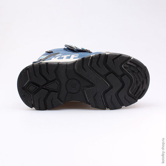 454971-41 Мембранные ботинки для мальчики син-гол фото №3