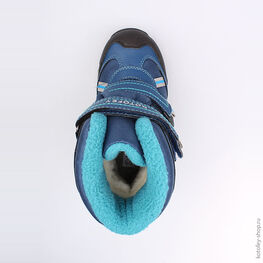 454971-41 Мембранные ботинки для мальчики син-гол фото №4