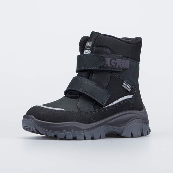 654863-42 Высокие мембранные ботинки для мальчики черный