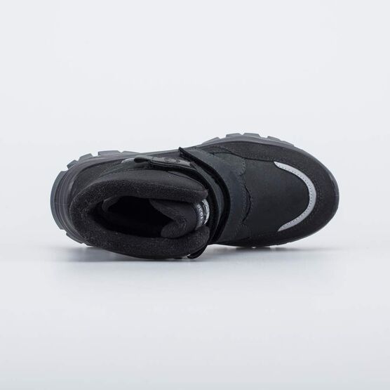 654863-42 Высокие мембранные ботинки для мальчики черный фото №4