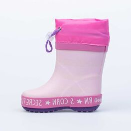 166107-11 Резиновые сапоги Единорог для девочки розовый фото №3