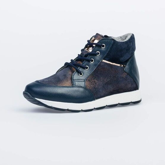 552148-32 Ботинки для девочки светло-синий