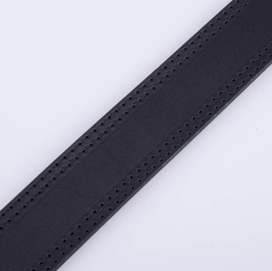 03704020-11 Ремень кожаный для мальчика Черный для мальчики черный фото №4