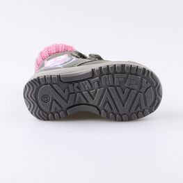 152179-34 Ботинки для девочки серый фото №3