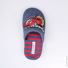 531024-11 Тапочки синие для мальчики светло-синий фото №4