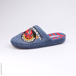 531024-11 Тапочки синие для мальчики светло-синий