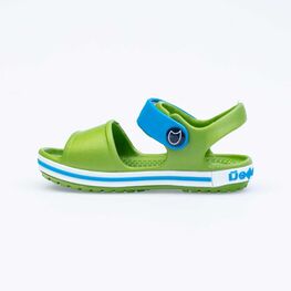 325092-01 Пляжная обувь для мальчики зел-син фото №2