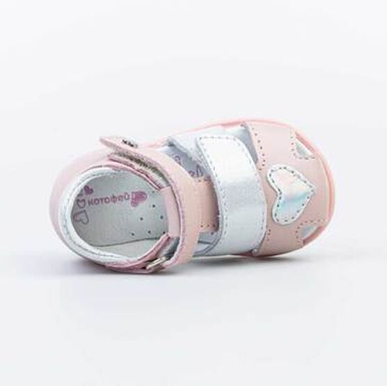022120-24 Туфли летние для девочки розовый фото №4