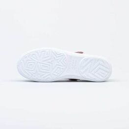 332136-22 Кожаные туфли с ремешком для девочки розовый+золотистый фото №3