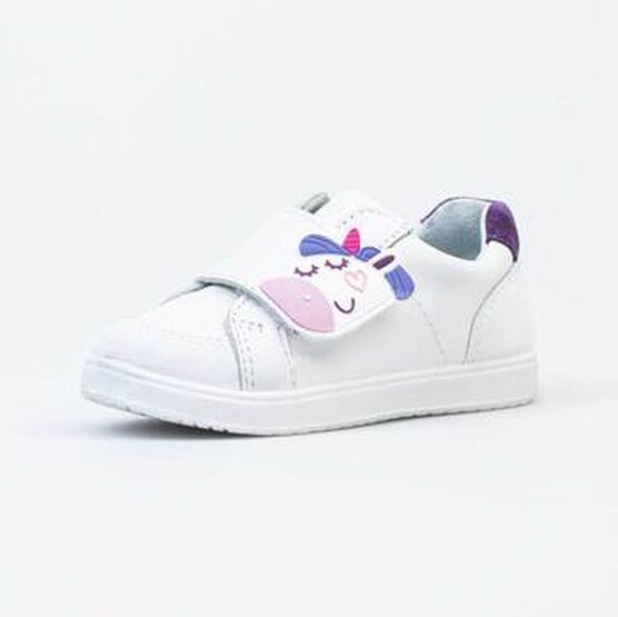 132162-21 Полуботинки из натуральной кожи для девочки белый