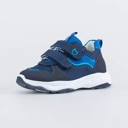 132169-21 Кожаные полуботинки для мальчика для мальчики синий