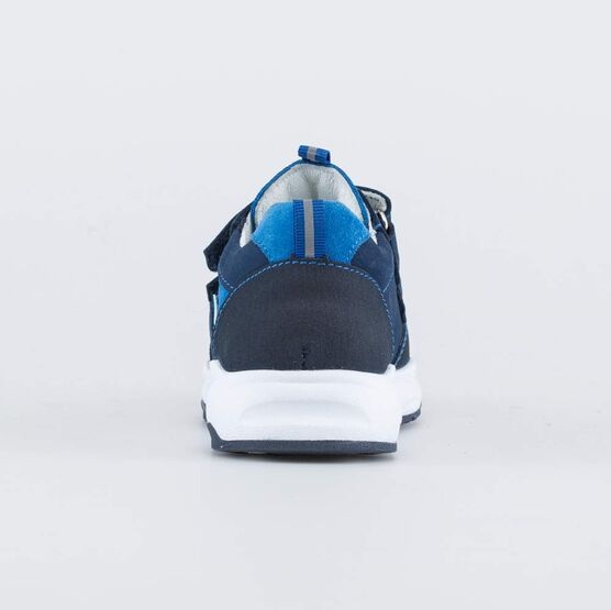 132169-21 Кожаные полуботинки для мальчика для мальчики синий фото №5