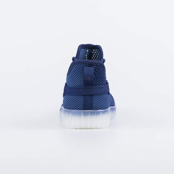 741082-12 Кроссовки из вязаного текстиля для мальчики синий фото №5