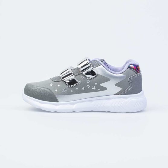 644307-73 Кроссовки для девочки серый фото №2
