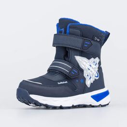 454869-41 Мембранные ботинки SoftShell с LED Звездолёт для мальчики синий