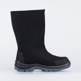 967059-41 Черные мужские валенки без молнии для мальчики черный фото №2