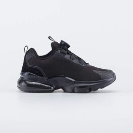 744221-11 Кроссовки с SoftShell и системой быстрой шнуровки для девочки черный фото №2