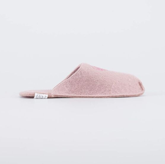 837009-01 Женские войлочные тапочки Сердце для девочки розовый фото №2